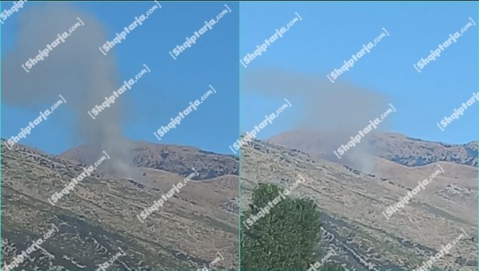 Zjarr në fshati Goraxi të Dropullit, zjarrfikësja s'ndërhyn për shkak të terrenit malor