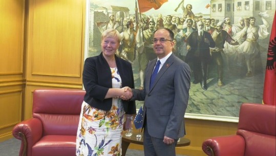 Ambasadorja e re e BE-së, Christiane Hohmann, vjen në Tiranë! I paraqet letrat kredenciale presidentit Begaj