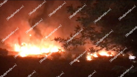 Situata nga zjarret, 4 vatra aktive! Flakët 'përpijnë' fshatin Mukaj në Fushë-Krujë, digjen 50 hektarë shumë pranë banesave, zona pa drita