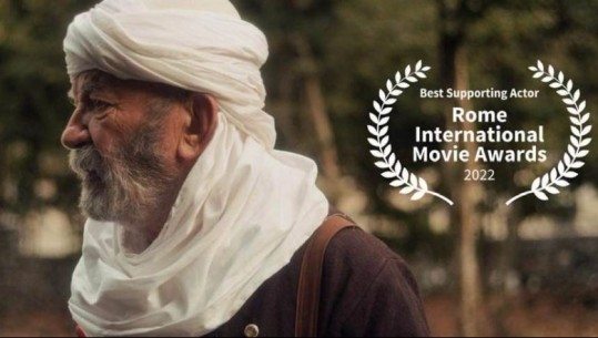 Artisti shqiptar Çun Lajçi fiton çmimin e rëndësishëm në Festivalin e Filmit në Romë
