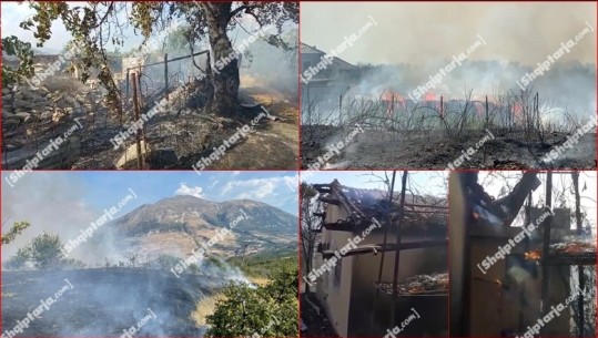 6  vatra aktive! Zjarret djegin 38 shtëpi të pabanueshme, në Selenicë e Malësi të Madhe!  Shpërthejnë municione në Dushkarak, dëmtohen tubacionet e ujit