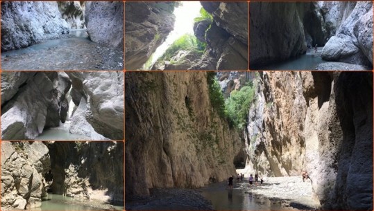 ‘Shqipëria turistike’/ Kanioni i Holtës, madhështia e shkëmbinjve të bardhë! Turistët: Udhëtim fantastik, ecëm në natyrë e shijuam notin në ujërat termale