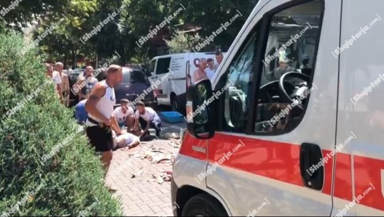 Aksident i rëndë në shëtitoren e Pogradecit, përplasen dy mjete plagoset këmbësori (EMRI+VIDEO) 