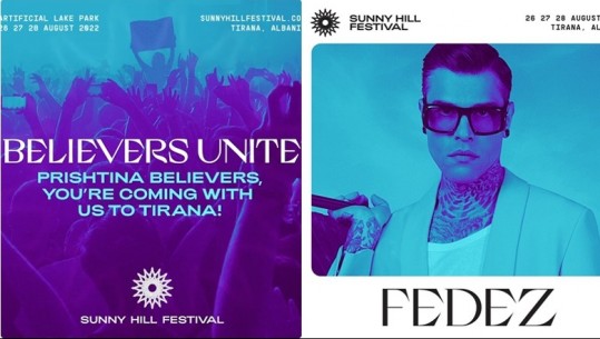 Sunny Hill Festival, Dukagjin Lipa jep njoftimin e rëndësishëm: Bileta juaj e Prishtinës, e vlefshme në Tiranë 