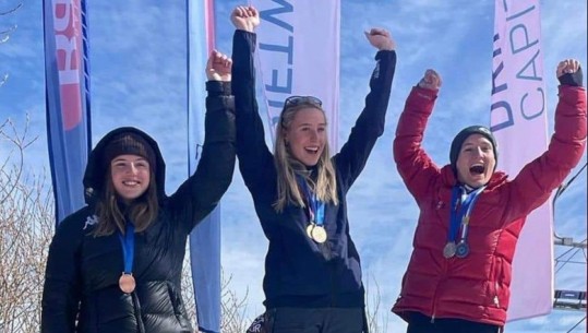 Ministrja e Sportit uron skiatoren shqiptare Lara Colturi për fitoren në Kili: Deri më tani ka fituar katër medalje ari, ka tejkaluar çdo pritshmëri