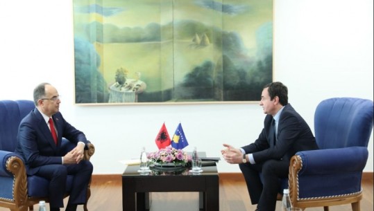 Presidenti Begaj takon Kurtin: Mbështetja ime e palëkundur për Kosovën dhe interesat e saj