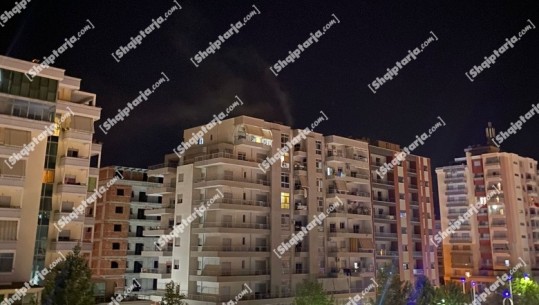 Vlorë/ Përfshihet nga flakët apartamenti përballë Gjykatës së Apelit