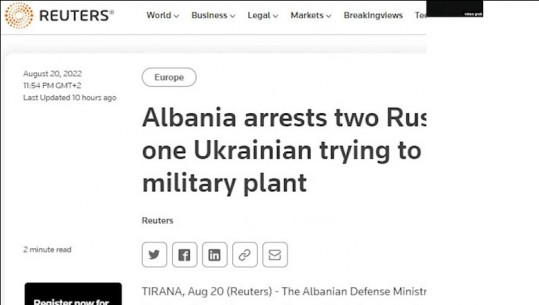 Incidenti në uzinën e armëve në Gramsh, kryeartikull në mediat botërore! Moscoë Times: Shqipëria, anëtare e NATO-s që në 2009