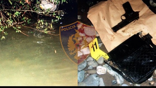Vrasja e Madrit Ulqinakut në Elbasan, policia gjen në ujërat e lumit Shkumbin pistoletën e autorit! Pamje nga arrestimi i 18-vjeçarit