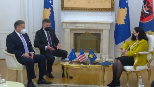  Marrëveshja Kosovë-Serbi për reciprocitetin, SHBA dhe BE përpjekje për të zhvilluar bisedimet! Escobar dhe Lajçak vizitë në Prishtinë 