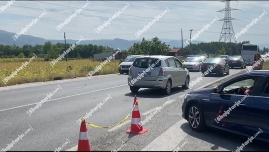 Makina përplas të moshuarën në aksin Lezhë-Milot dhe e le në mes të rrugës