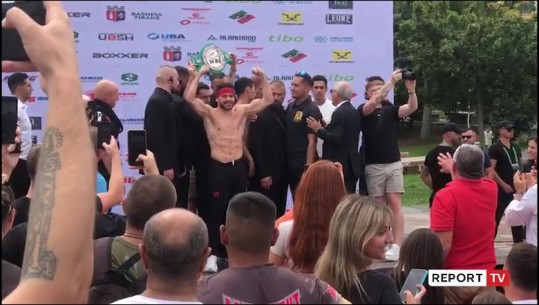 'Homecoming' i Florian Markut, boksierët peshohen në sheshin 'Skënderbej'! Trajneri i ekipit kombëtar: Iku koha kur ndeshej me rivalë të dobët