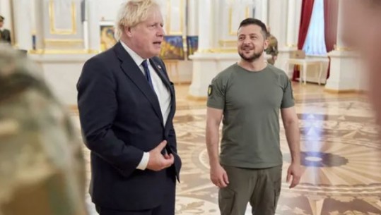 Boris Johnson takim me Zelenskyn në Kiev për Ditën e Pavarësisë 