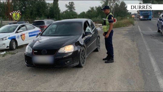 Shkelën rregullat e qarkullimit, Policia Rrugore Durrës gjobit 1186 drejtues mjetesh! 3 të arrestuar brenda një jave