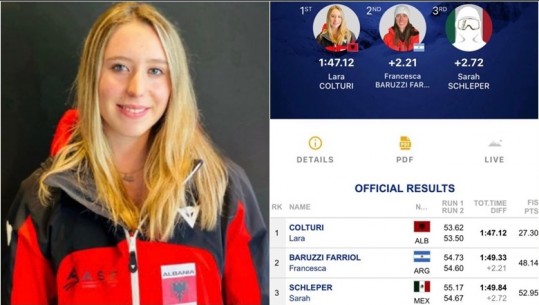 Fitorja në Amerikën Latine, Rama uron skiatoren me nënshtetësi shqiptare: Ëndrra e saj, të ngjisë flamurin kuqezi në majën më të lartë të botës