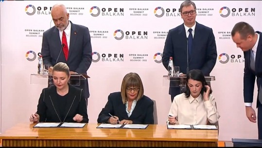 Ballkani i hapur/ Firmosen marrëveshjet për tregtinë pa kufizime të ushqimeve, plan operacional për emergjencat civile! Bashkëpunim në kulturë dhe energji