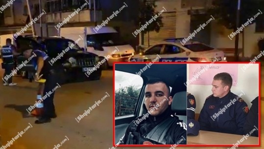 VIDEO EKSKLUZIVE/ Po udhëtonin me makinë private, i bëhet atentat 2 policëve të Vlorës e Sarandës! U qëlluan nga një ‘Volkswagen’ në ecje