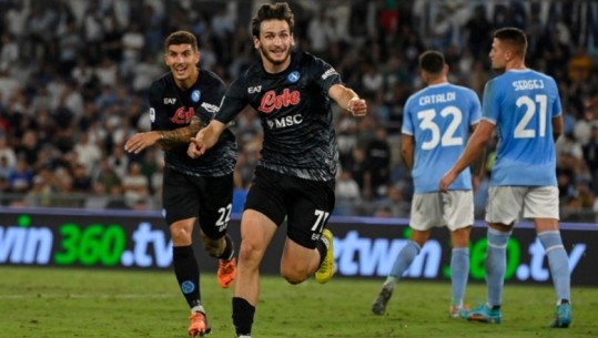 Kvara hero kundër Lazio-s, Napoli shijon kreun e Seria A! Sonte Roma, 'special 1' do vetëm 3 pikët