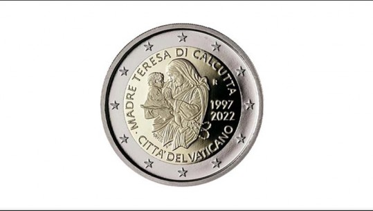 Vatikani nxjerr monedhën e veçantë me vlerë 2 euro me portretin e Nënë Terezës