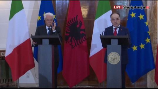 Presidenti italian në Tiranë: Shqipëria partnere mjaft e rëndësishme për Italinë në rajonin e Ballkanit