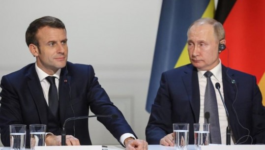 Macron telefonon Putin për situatën në Zaporizhzhia! Presidenti rus: Kievi po përdor armët perëndimore ndaj civilëve të Donbasit