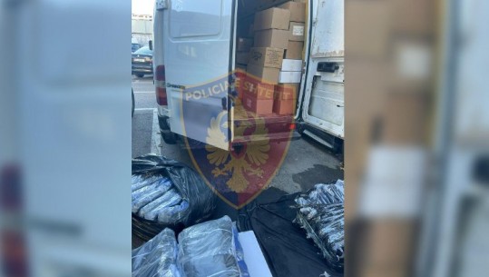 Po transportonte mallra kontrabandë, arrestohet shoferi i furgonit në Tiranë! Në kërkim pronari i dyqanit