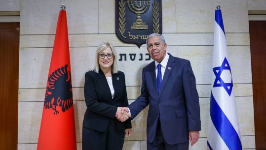 Kryetarja e Kuvendit takim me me Kryetarin e Parlamentit të Izraelit: Bashkëpunim për sigurinë kibernetike