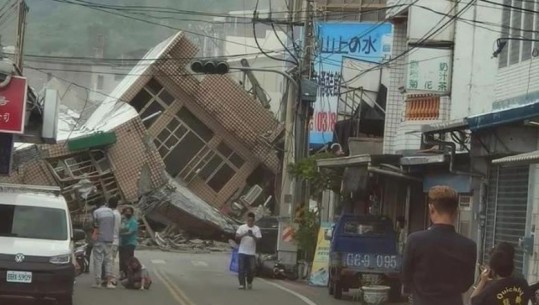 Tërmeti 7.2 ballë godet Tajvanin! Alarm për cunam! Pamje ‘apokaliptike’ në vend (VIDEO)