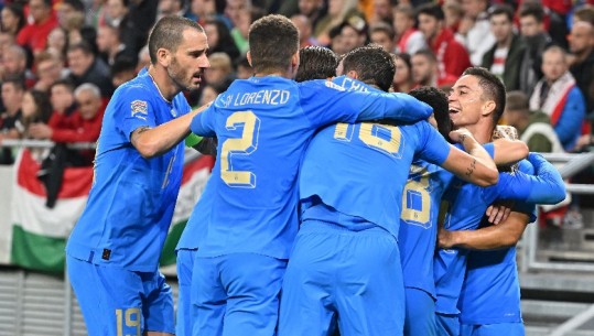 Krenari dhe pengje, Italia ‘ringjallet’ në Ligën e Kombeve, fiton grupin A3! Barazim i ‘çmendur ‘ në Angli-Gjermani