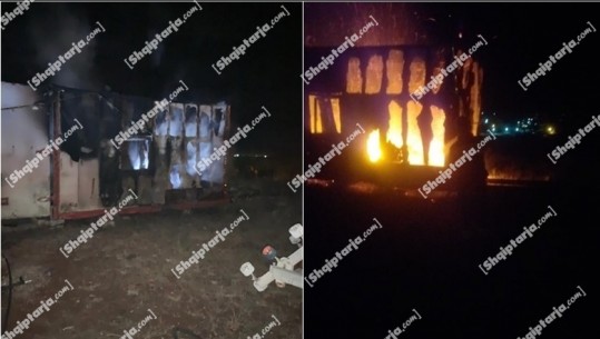 Sarandë/ Merr flakë një barake në fshatin Çukë, 57-vjeçari pëson djegie, në gjendje të rëndë në spital