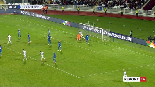 Kosova spektakël në Ligën e Kombeve, mund 5-1 Qipron! ‘Dardanët’ e mbyllin të dytët grupin c2, shkëlqen Vedat Muriqi