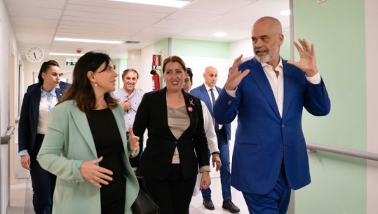 Ministrja e Shëndetësisë prezanton spitalin e ri të sëmundjeve të brendshme në QSUT, Rama: Invenstimi më i madh i 3 dekadave