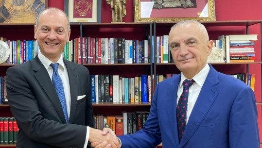 Ilir Meta pret ambasadorin serb në Tiranë: PL mbështet dialogun mes Serbisë dhe Kosovës
