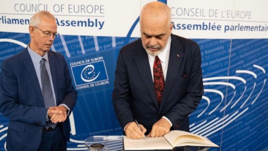 Rama në Strasburg, takon Presidentin e Asamblesë Parlamentare dhe Sekretarin e Përgjithshme të Këshillit të Evropës (FOTOGALERI)
