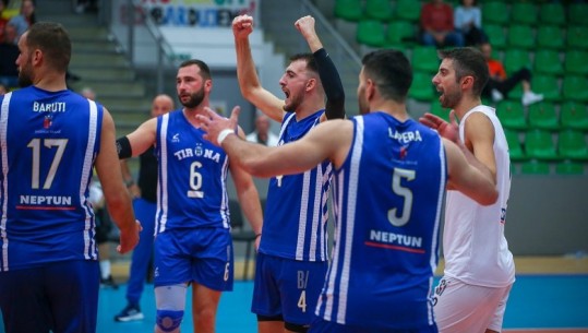 Sllovakët të fortë, Tirana e volejbollit humbet në Challenge Cup
