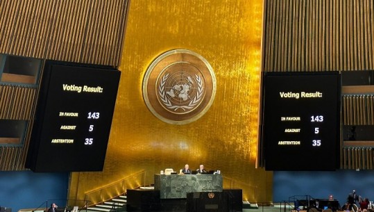 Lufta/ Miratohet me 143 vota rezoluta e propozuar nga Shqipëria dhe SHBA-ja në Këshillin e Sigurimit të OKB-së! Nesër samiti Putin-Erdogan