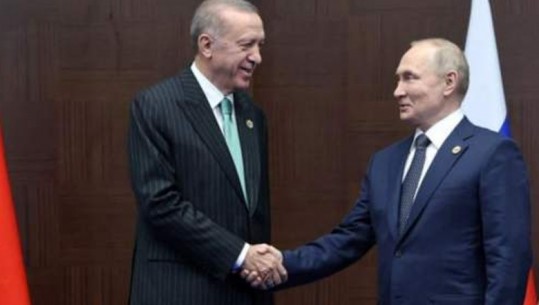 Përfundoi takimi Putin-Erdogan