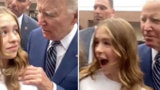 Presidenti Biden i flet në vesh adoleshentes: Mos merr asnjë djalë për seriozisht derisa të shkosh 30 vjeçe (VIDEO)
