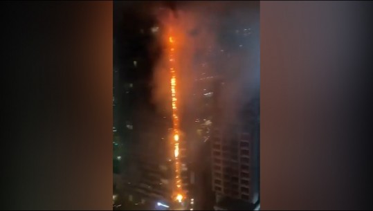 Turqi/ Merr flakë ndërtesa 24-katëshe në Stamboll, banorët evakuohen me shpejtësi (VIDEO)