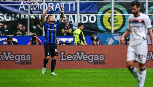 VIDEO/ Inter i shënon 2 gola Salernitanës, Asllani luan 18 minuta! Napoli fiton dhe merr kreun e Serie A
