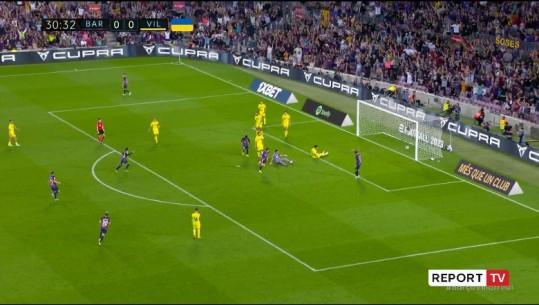  Barcelona 'shkërmoq' Villareal, Bare s'e ndihmon dot Espanyolin