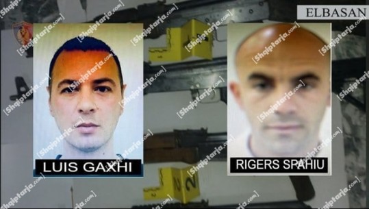 U kapën me arsenal armësh në Elbasan, lihen në burg Luis Gaxhi dhe Rigers Spahiu! Armët do përdoreshin për një vrasje për hakmarrje
