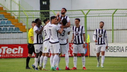 VIDEO/ Kryevepra e Ujkës vendos ndeshjen, Laçi fiton me Kastriotin në transfertë