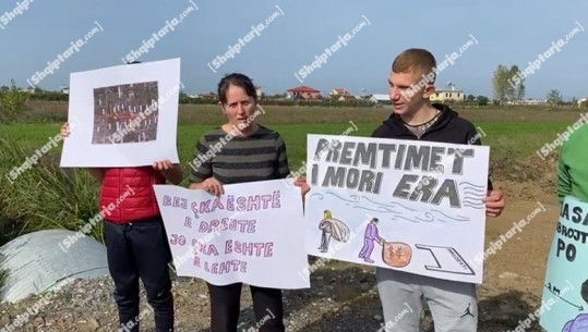 Banorët e Prozhemit të Kurbinit protestojnë projektin për ndërtimin e rrugëve dytësore: Nuk janë konsultuar me ne! Do prishin tokat bujqësore