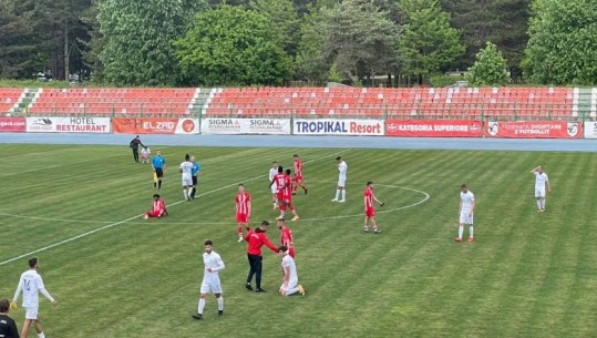 Shtyhet ndeshja e Kategorisë së Parë në Shqipëri