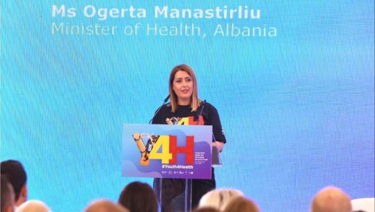 Forumi Rajonal i OBSH për Shëndetin e të Rinjve në Tiranë, Manastirliu: Për herë të parë integrojmë shërbimet socio-shëndetësore