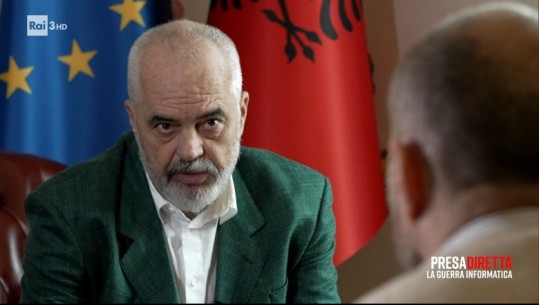 RAI3 në Shqipëri për sulmin kibernetik! Rama: Ishte si një akt lufte! Bollino: Kopja e database shmangu katastrofën (VIDEO)