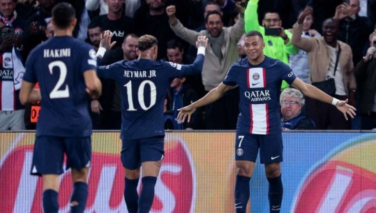 VIDEO/ PSG 'shkërmoq' Macabi, parisienët 7 gola në shtëpi