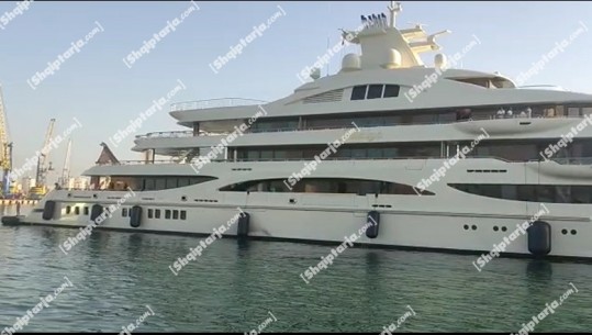 VIDEOLAJM/ Mbërrin në portin e Durrësit jahti luksoz ‘Alaiya’! I përket personit më të pasur të Indisë