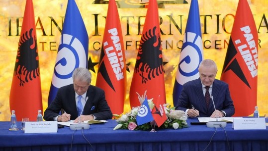 Zgjedhjet vendore, Berisha dhe Meta nënshkruajnë marrëveshjen (VIDEO)